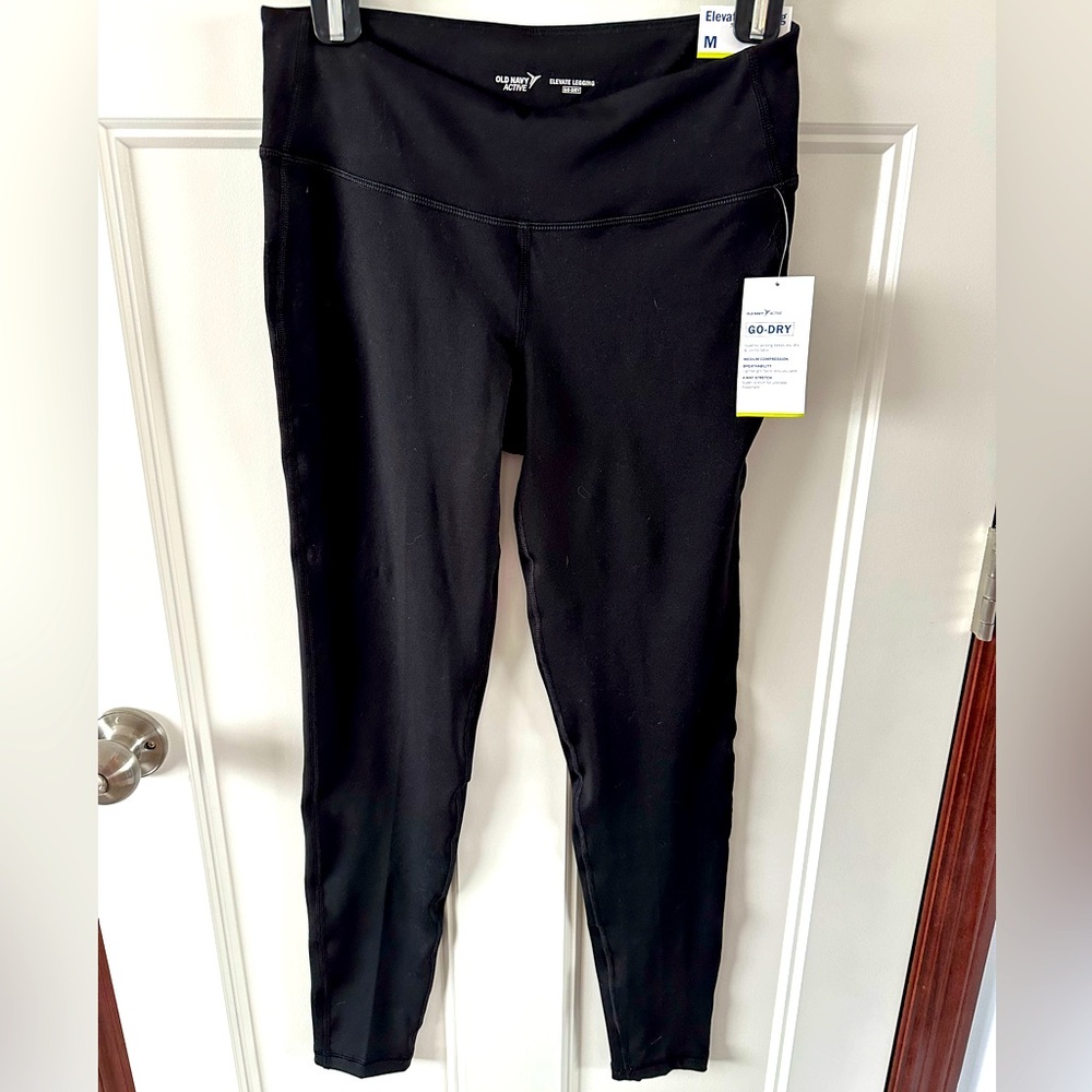 Old Navy Active Elevate Legging Mid-Rise Go-Dry